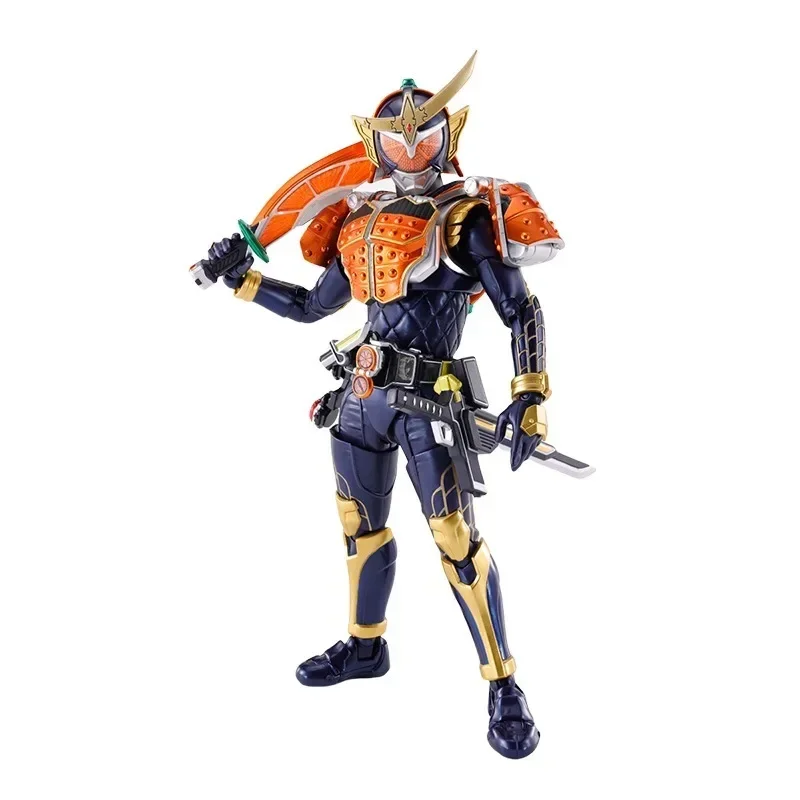 Bandai-Original SHF Kamen Rider Gaim ORANGE figura de ação, modelo de brinquedos Anime, ornamentos colecionáveis para meninos, presentes para crianças, em estoque