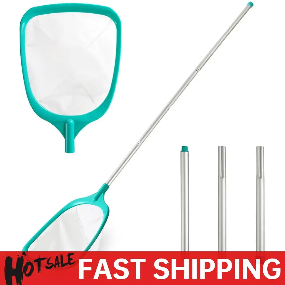 

Сетка для скиммера для бассейна с алюминиевым сплавом Сетка для скиммера листьев для бассейна Сетки для бассейна с ультратонкой сеткой для чистки мусора листьев