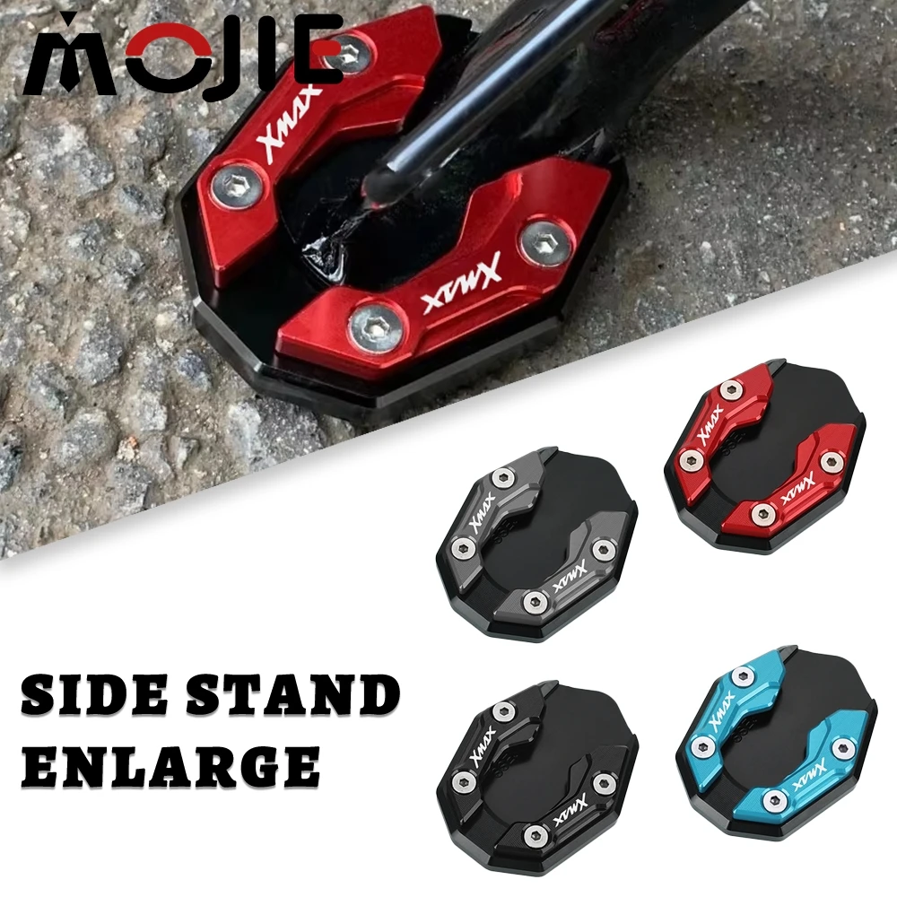 

2026 For Yamaha XMAX 125 250 300 350 400 XMAX250 Xmax125 Motorcycle Accessories Kickstand Enlarger Foot Side Stand Extension