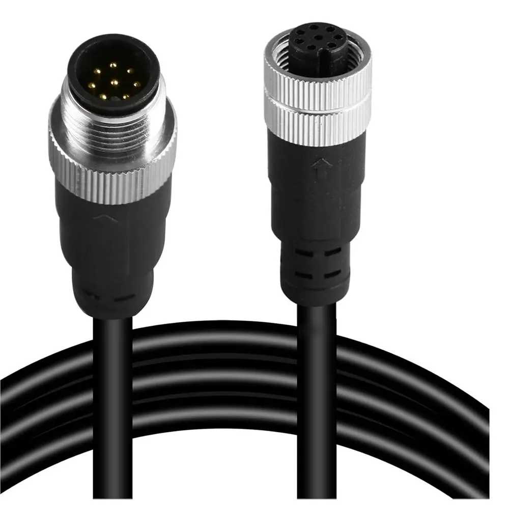 M12 8-Pin Male To E…