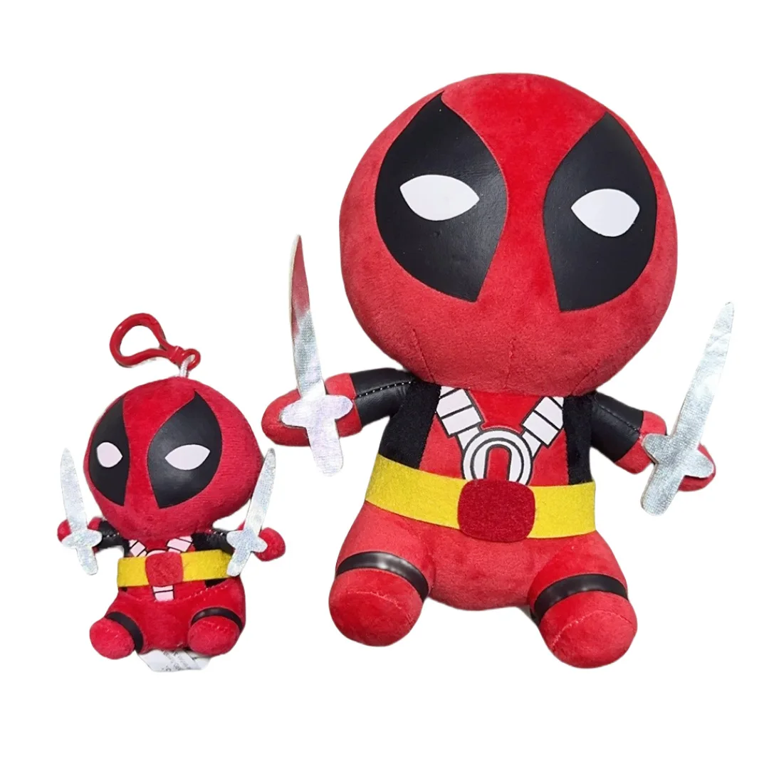 X-men-figura de marionetas de peluche de película Deadpool, juguetes Kawaii para niños, 20cm