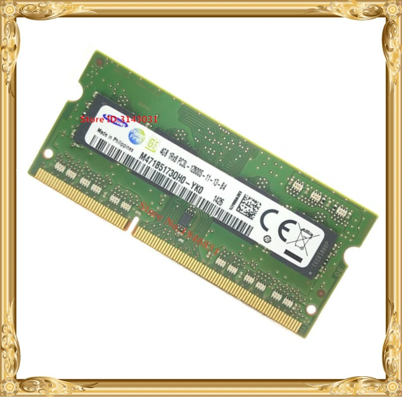 DDR3 4GB 1600MHz PC3 PC3L-12800S Laptop memory  notebook RAM 12800 4G