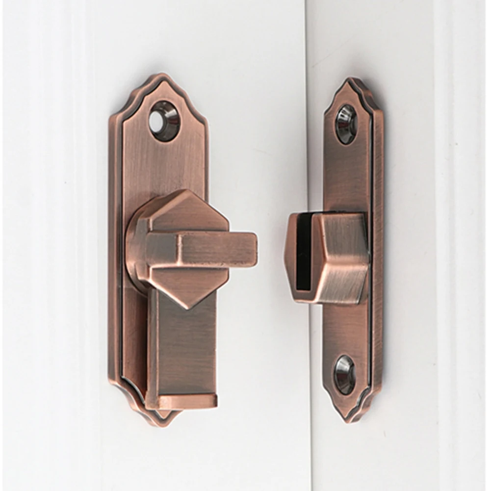 For Home Use 90° Lock 360° Rotation Lock Secure Locking Smooth Operation Zinc Alloy Material For Balconies Anti-theft