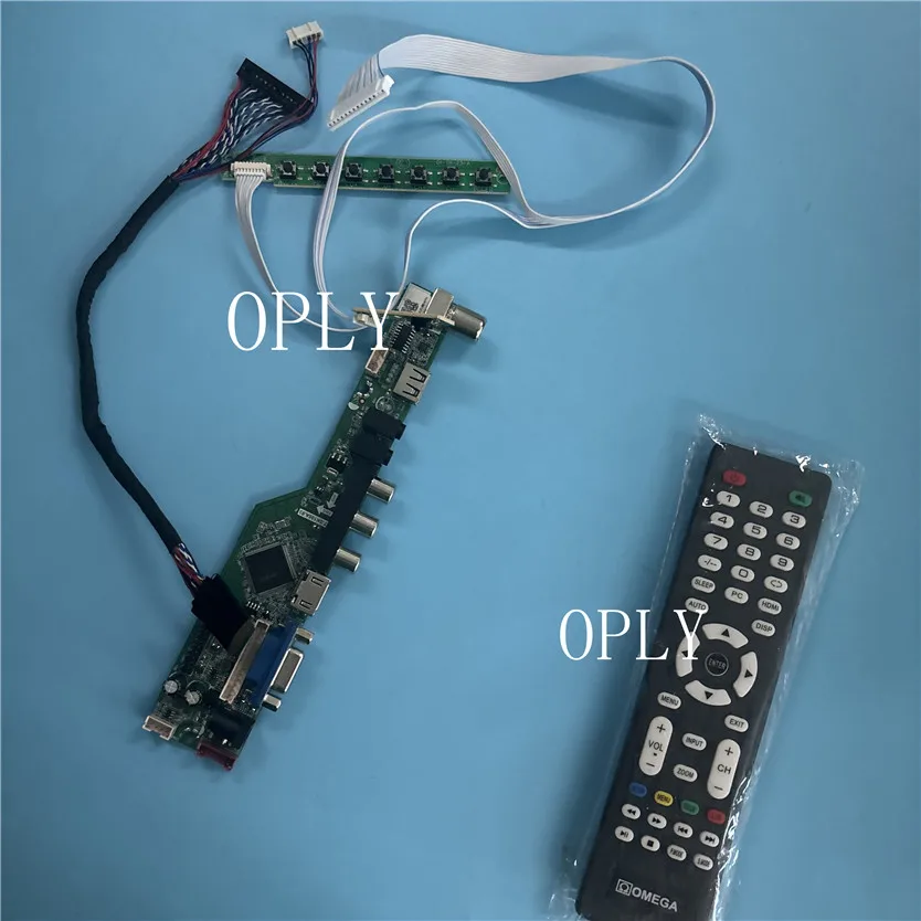 TV Controller board HDMI-compatible kit for B156HW02 B156HW01 B156HW03 1920X1080 15.6inch RF USB AV VGA Audio LED Screen monitor