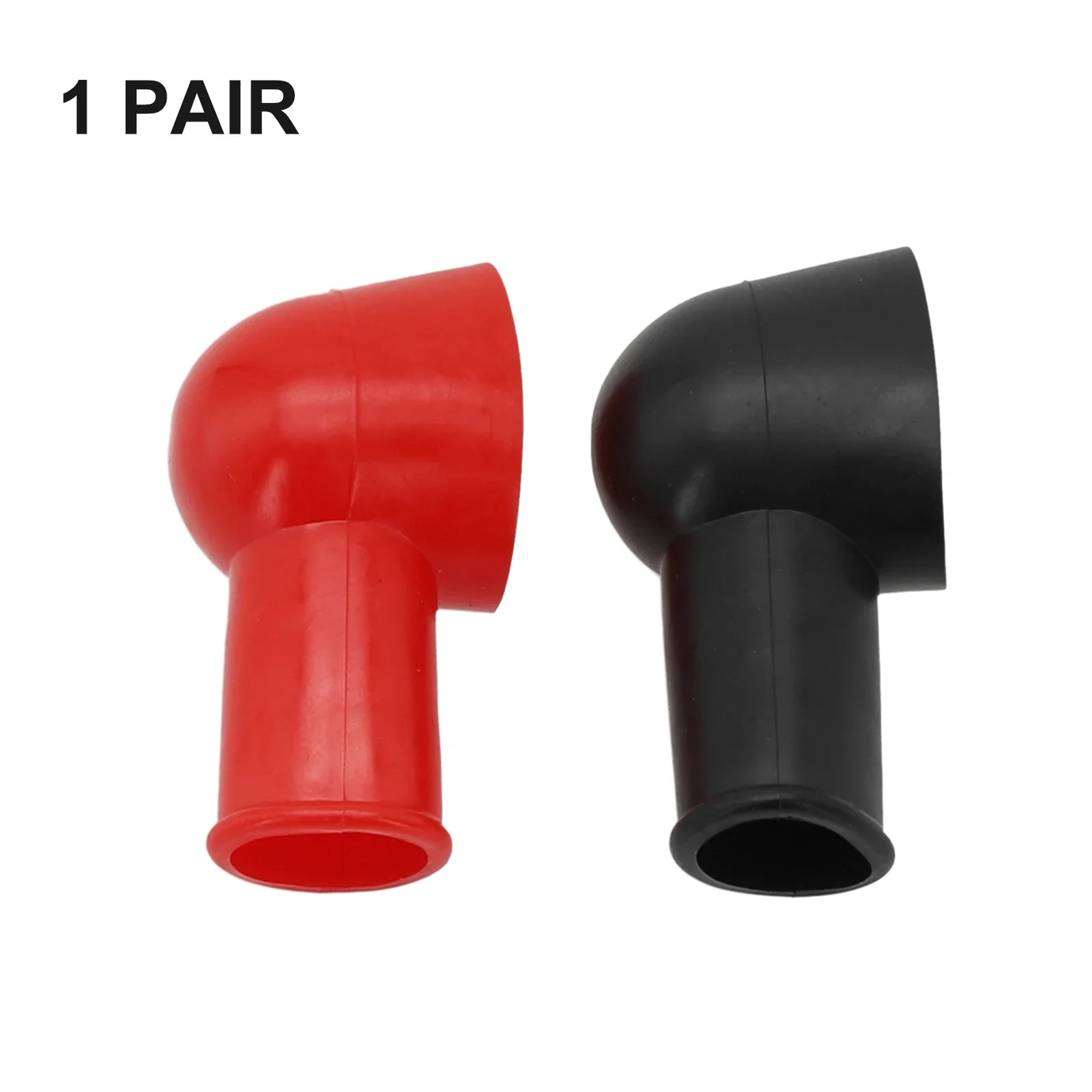 1 Pair Positive Battery Terminal Cover Wear Resistant  Heat Insulation For Cars Trucks Motorcycles Accessories