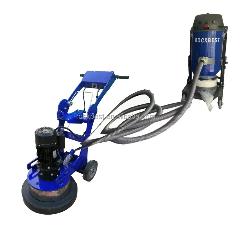 

480 мм планетарная шлифовальная машина для бетонного пола с вакуумом