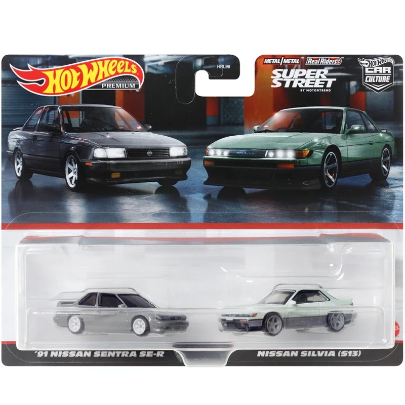 Offizielle Hot Wheels Premium Car Culture Jungenspielzeug 1:64 Druckguss Ford Sierra Cosworth Escort RS Toyota Mercedes Benz Mazda