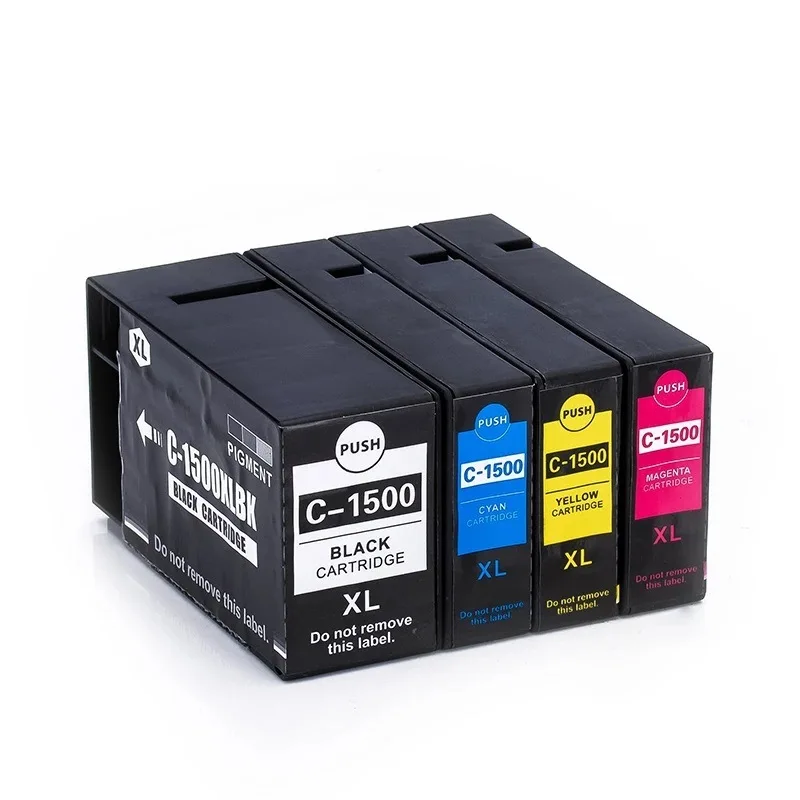 Cartucho de tinta compatível com 4 cores PGI-1500 para impressora Canon PGI-1500 PGI1500 PGI-1500XL MAXIFY MB2050 MB2150 MB2350 MB2750