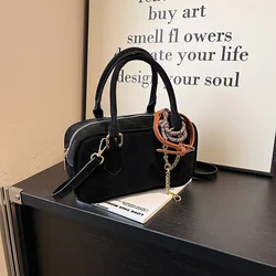 Prostota damskie torby Crossbody wysokiej jakości Trend 2024 Casual wszechstronne zamszowe damskie torby na ramię Bolsas Para Mujeres