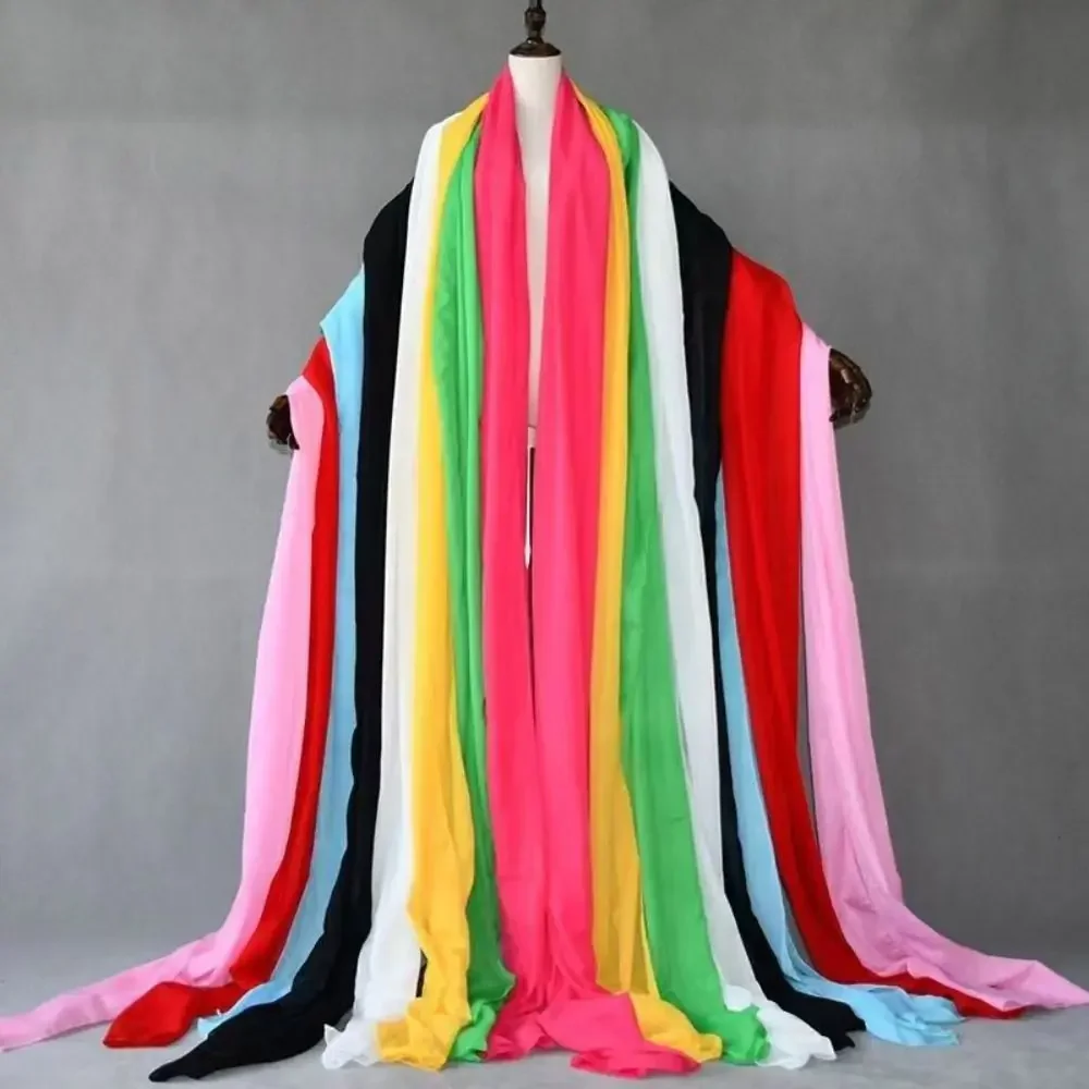 Classic Chiffon Chinese Ancient Dance Ribbon Ethereal Traditional Opera Costume Streamer China Style Hanfu Long Shawl hanfu