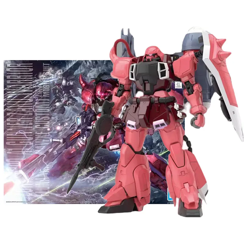 Bandai MG 1/100 ZGMF-1000/A1 Gunner Zaku Warrior Gundam Action Figure Gundam Assembly Model Adult Collectible Toy Gifts