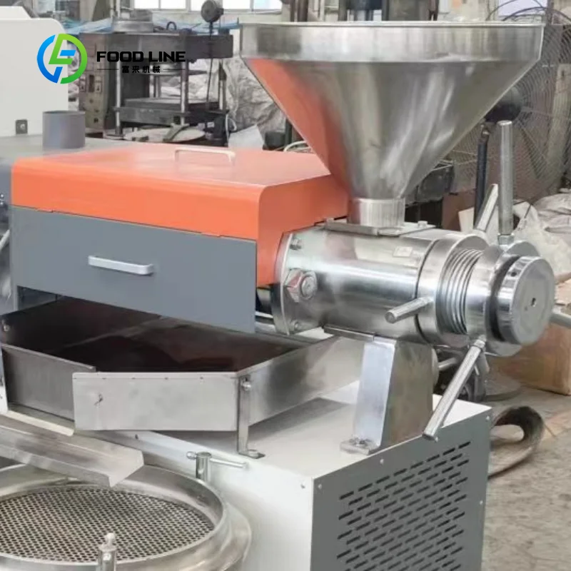 Customized Stainless Steel Screw Oil Press Machine Hot Sale Spiral Oil Extrude Automatic Machine Industry