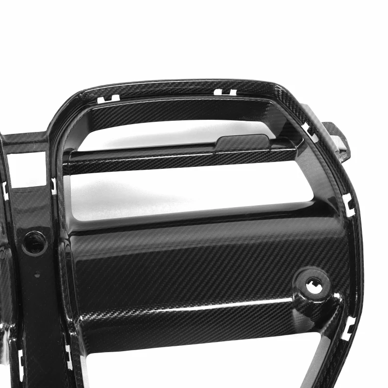 High Quality Dry Carbon Fiber V2 Styling Front Center Bumper Grille Auto Exterior Modification Accessories