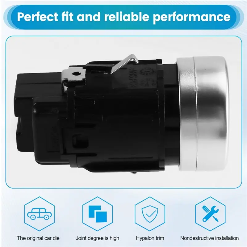 NEW HOT In Stock-For VW Golf MK7 2013-2020 Car Start Stop Button Engine Ignition Switch 5G2959839B