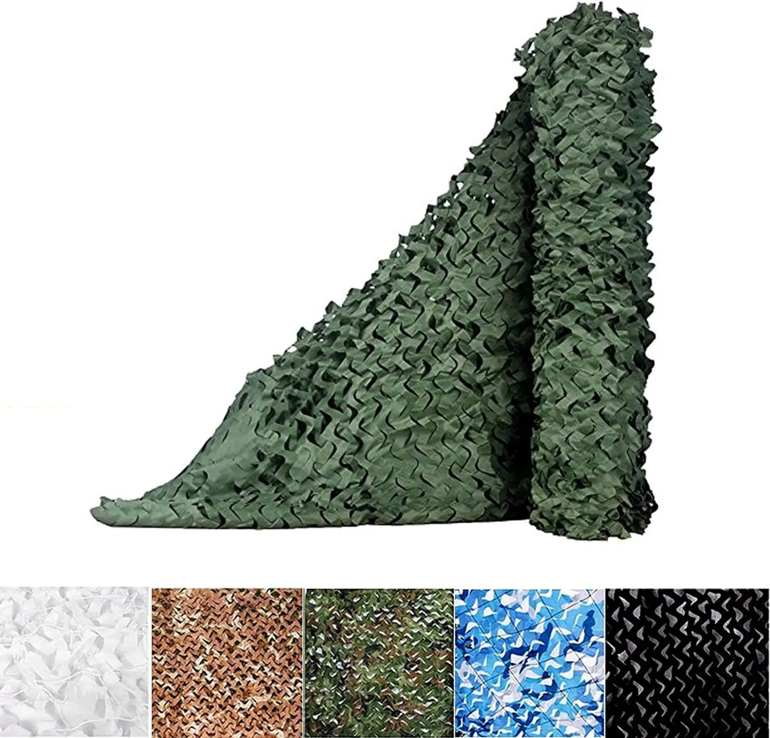 Camouflage Sunshade Net Camo Netting Camouflage Net Hide Party Decorations Lightweight Waterproof Hunting Blind and Car Vehicle