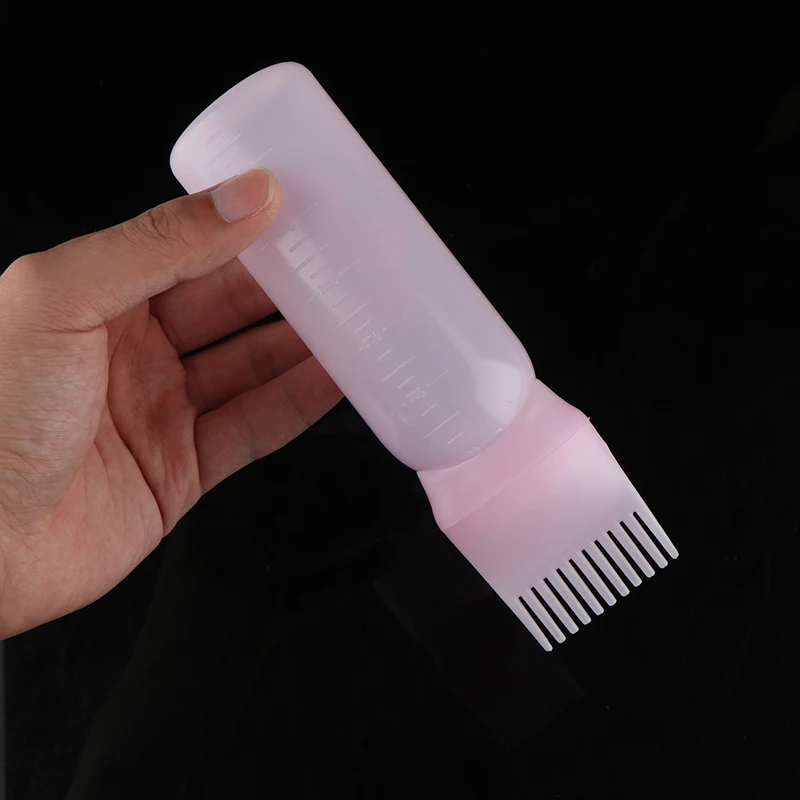 Hair Dye Applicator Brush Bottles Dyeing Shampoo Bottle Oil Comb Hair Dye Bottle Applicator Tools Styling Tool Hair Coloring