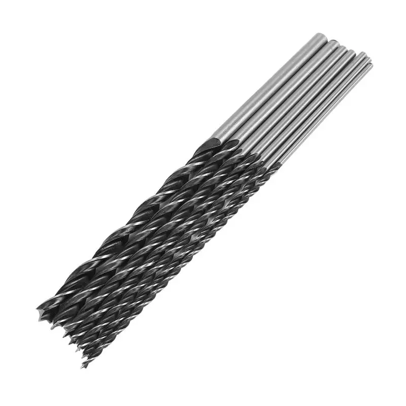 

A84X-14Pc X Long Wood Drill Bit Set 4Mm 5Mm 6Mm 7Mm 8Mm 10Mm 12Mm X 300Mm Brad Point