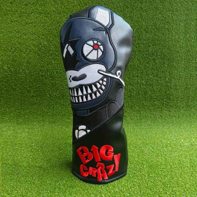 Golf Club Head Cover - Durable Synthetic Material, Golf Club Accessories, Mechanical Dog Pattern Design, Fashionable Dustproof image 4