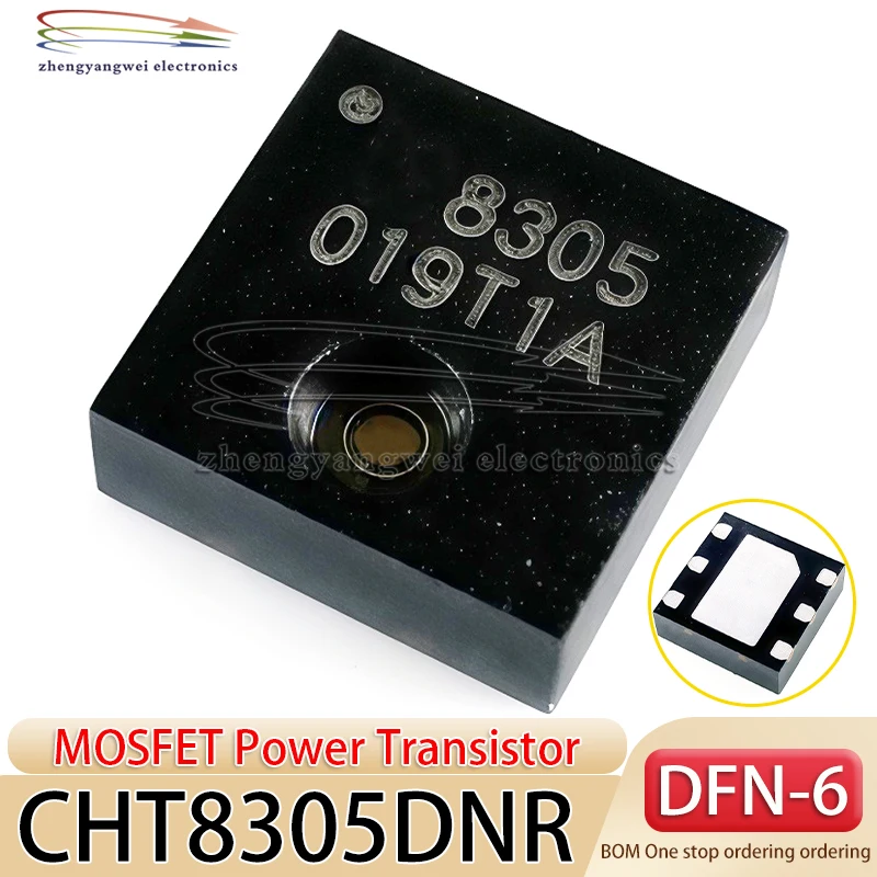 5PCS CHT8305CDNR CHT8305DNR DFN-6 8305 Digital Temperature and Humidity Sensor