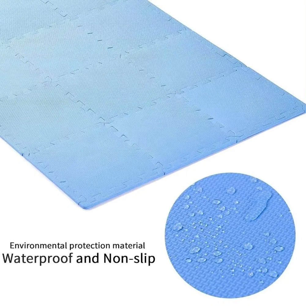 Easy Clean EVA Foam Play Mat Interlocking Puzzle Tile Floor Pad Soft Protective Surface Yoga Mats for Tatami Home Floor view 5