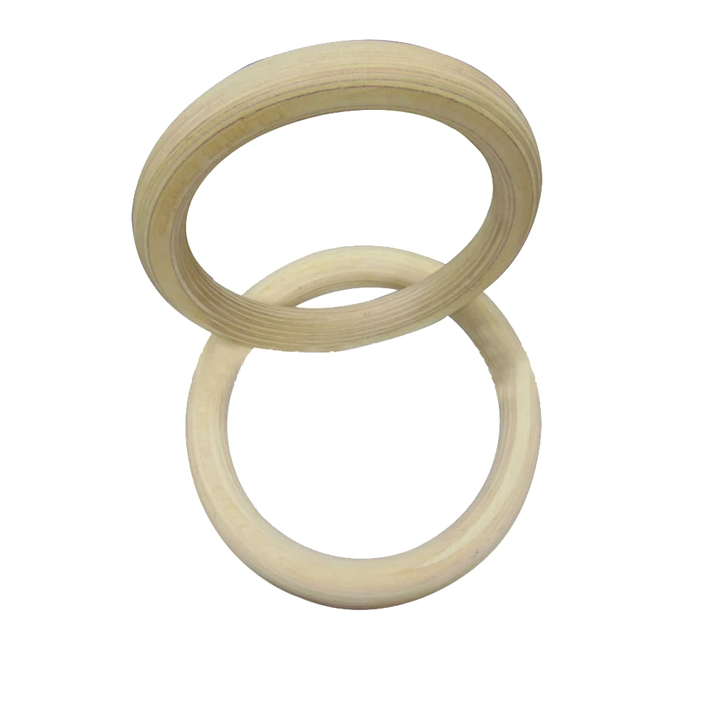 

A Pair of Gymnastic Rings Rings for Full Body Strength and Bodyweight Training Cross-Training Workouts (28mm)