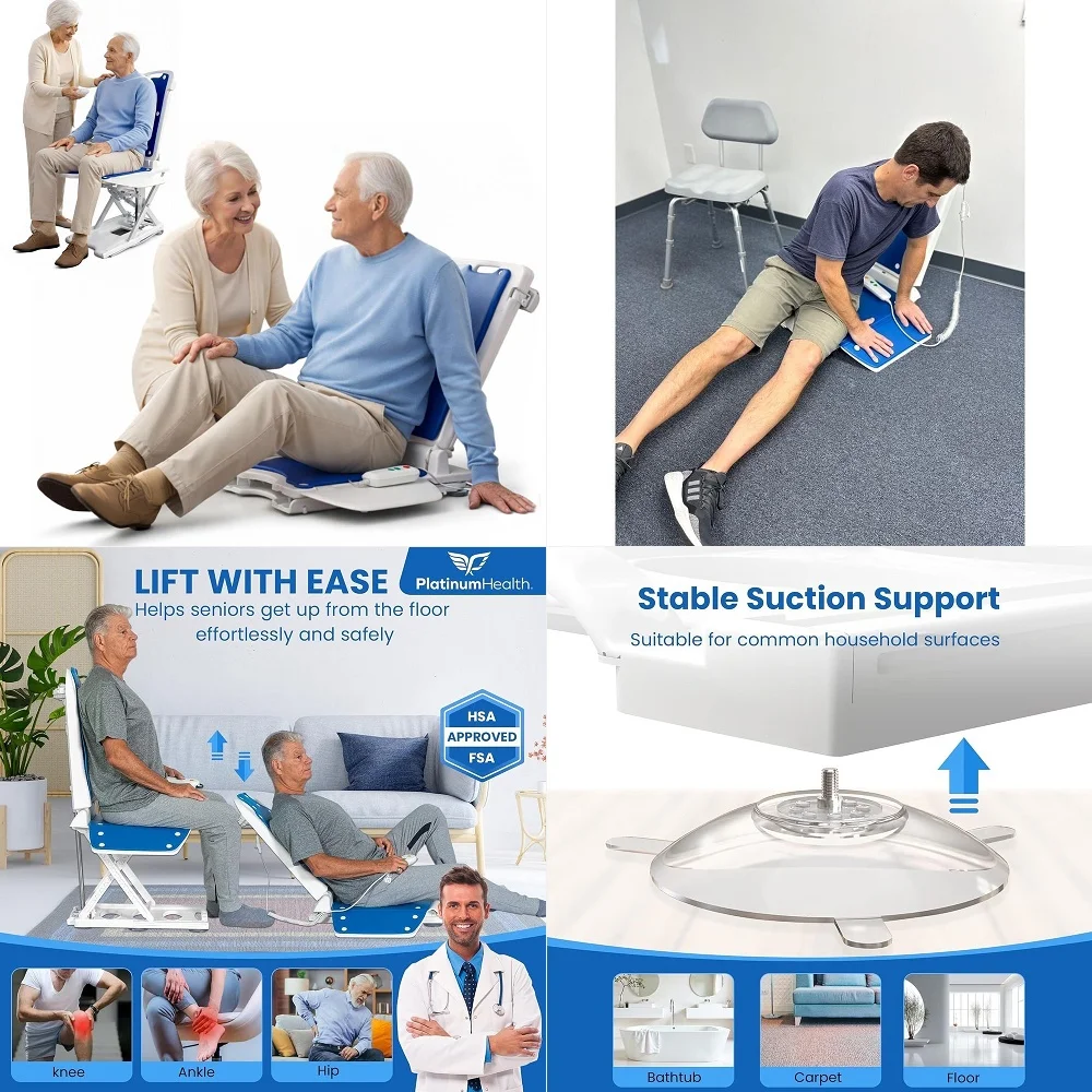 

Electric Patient Lift Transfer Chair, Foldable Wheelchair Patient Lift for Home,Portable Wheelchair Patient Transfer Chair for