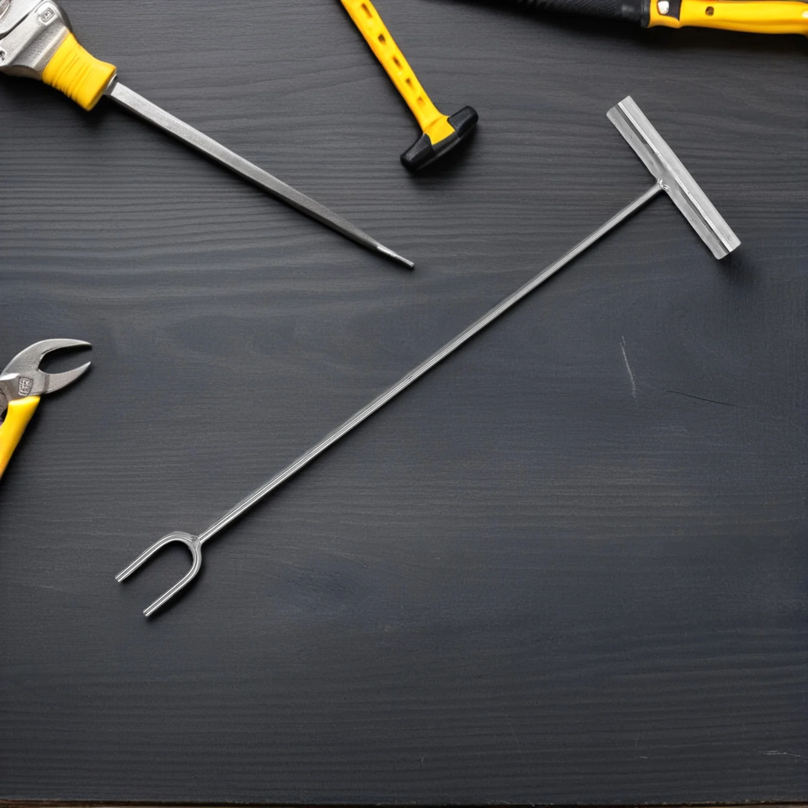 

Water Valve Key 19.65X5.5 Inch T Handle Shut Off Tool For Water Gas Valves U Shaped Head Plumbing Meter Key Extension