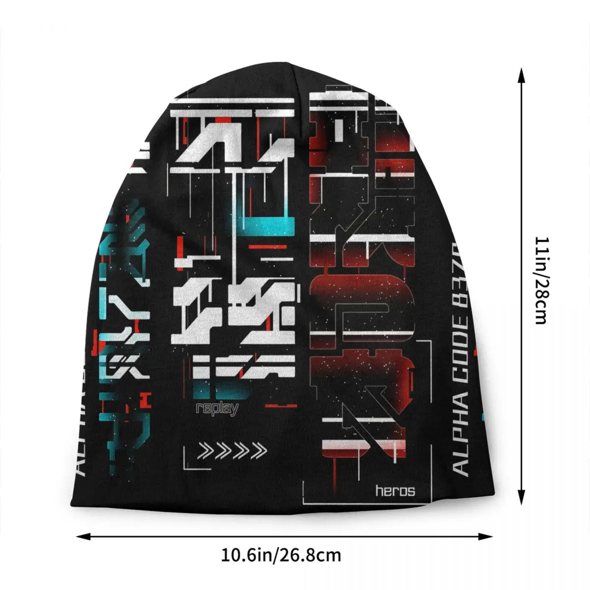 Custom Japanese Tokyo Techwear Future Game Bonnet Hats Knitting Hat For Women Men Autumn Winter Warm Skullies Beanies Caps