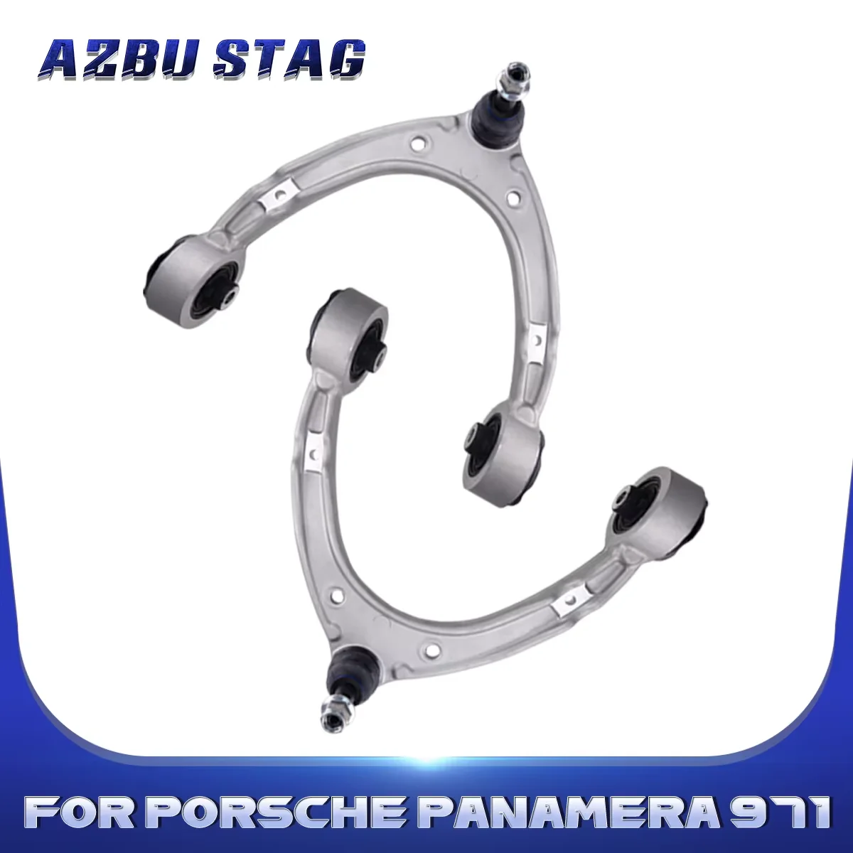 

AzbuStag Front Upper Control Arm Assembly Left Right Suspension 2Pcs for Porsche Panamera Sport Turismo 971 2017 971 407 047 971