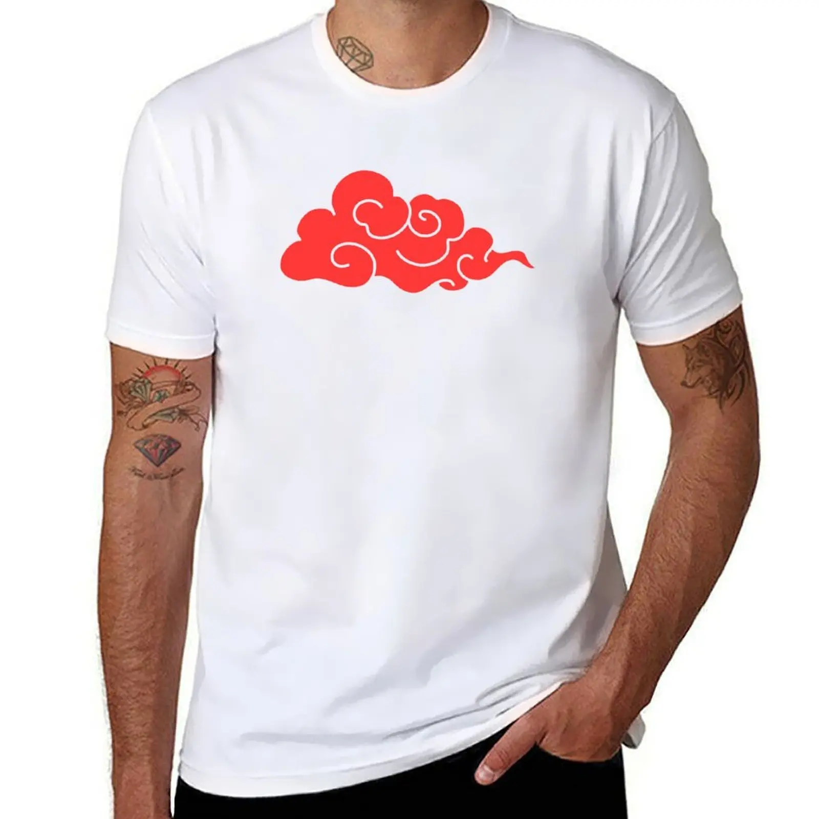 

luxury T-Shirt 100% cloud t cotton shirt t brand Crimson oversize red cotton t men anime man shirts shirt