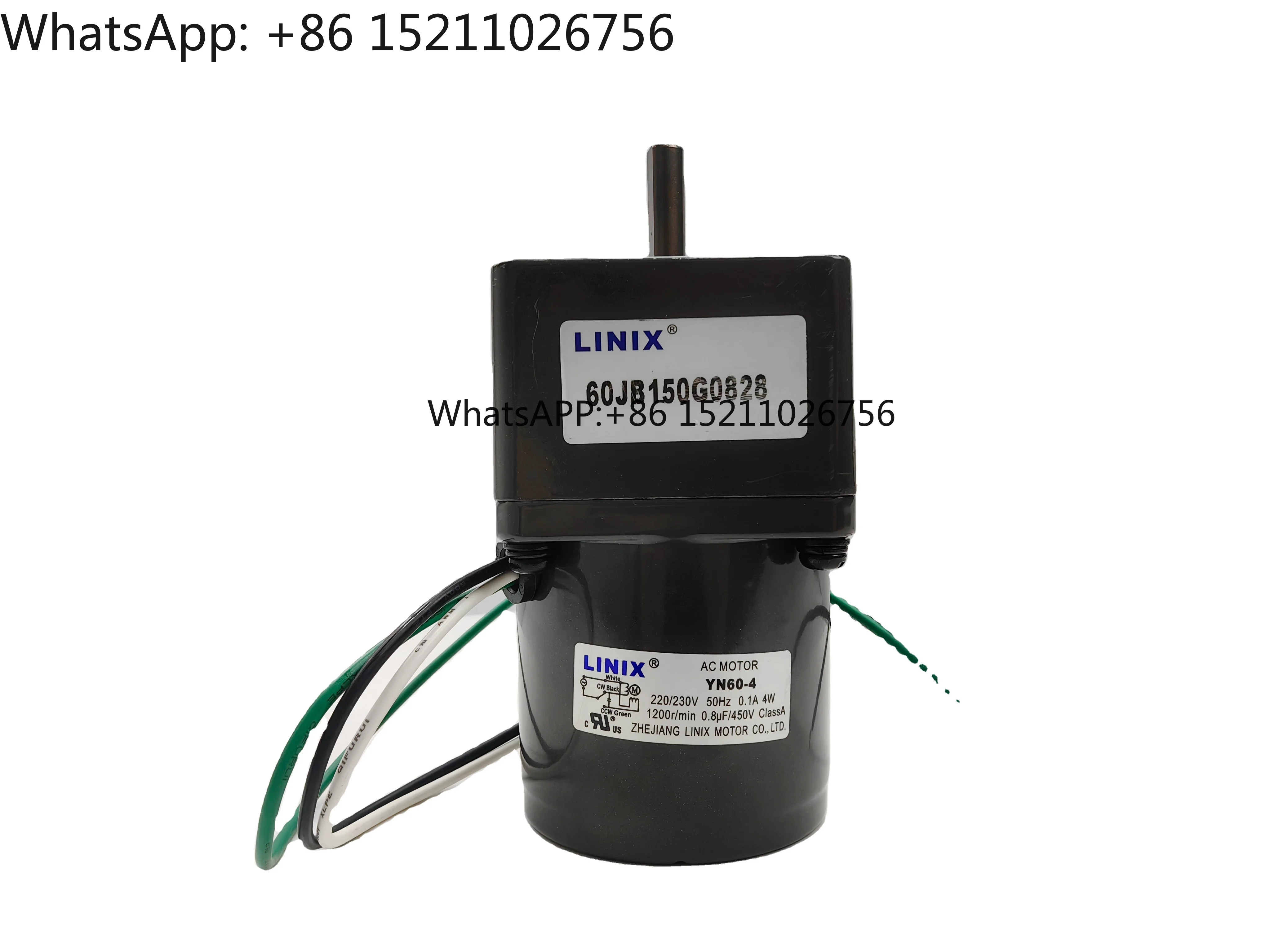 

YN60-4 Однофазный 220 В 4 Вт Высокоэффективный IE4 Фланцевое крепление с высоким крутящим моментом 3k-200k Передаточное число 60*60 мм Квадратный двигатель переменного тока