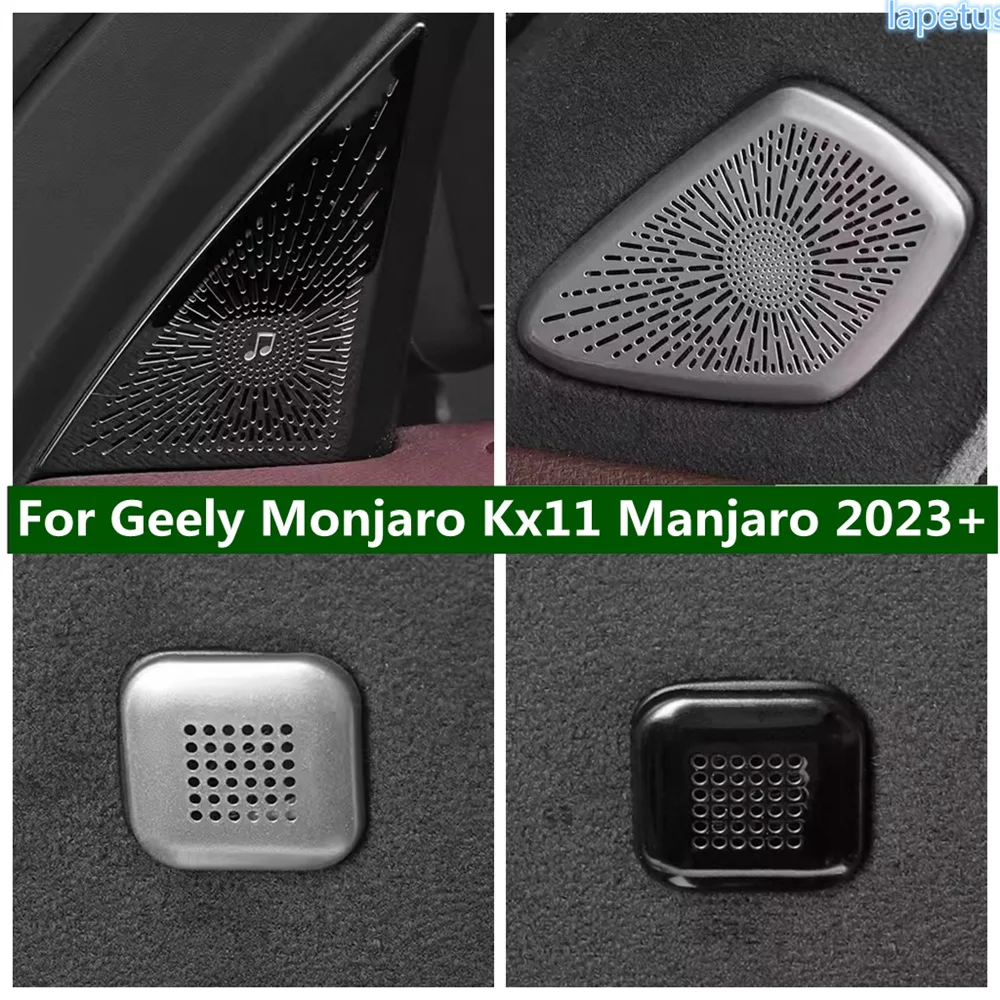 Pillar A Tweeter Speaker Audio Loudspeaker Sound Decoral Frame Cover Trim For Geely Monjaro Kx11 Manjaro 2023 2024 Accessories