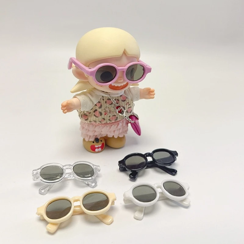 4.5cm Mini Doll Sunglasses New Fashion Doll Eyewear Accessories Fit Mini Zsiga Mini Figure Doll Dress Up Decoration Props