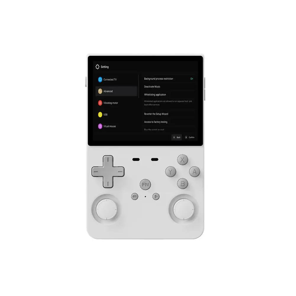 128GB/64GB ل L35 ريترو وحدة تحكم ألعاب فيديو محمولة نظام لينكس 3.5 بوصة IPS شاشة المحمولة جيب مشغل فيديو ألعاب Z1J1 #6