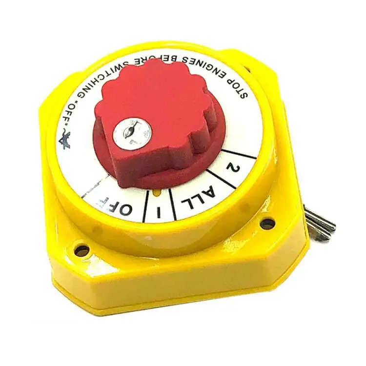 

MARINE Power Off Switch High Current Yacht Battery Switch Power Protection Knob Switch