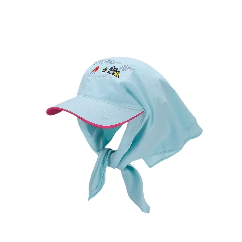 

Cotton Headscarf Baseball Hat Breathable Sunshade Triangle Headscarf Baseball Cap Peaked Cap Quick Drying Sunshade Baseball Cap