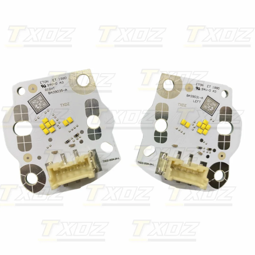 Luce di marcia diurna bianca Schede LED gialle per 2024 2025 Tesla modello 3 Modulo faro DRL Blu Rosso Non-RGB