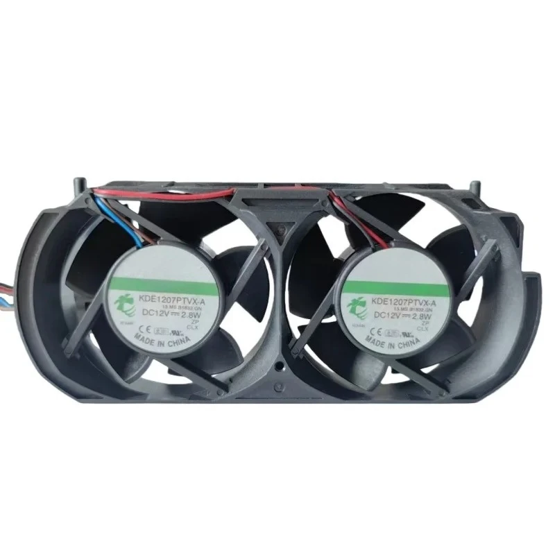 KDE1207PTVX-A Cooling Fan 12VDC 2.8W Game console server fan