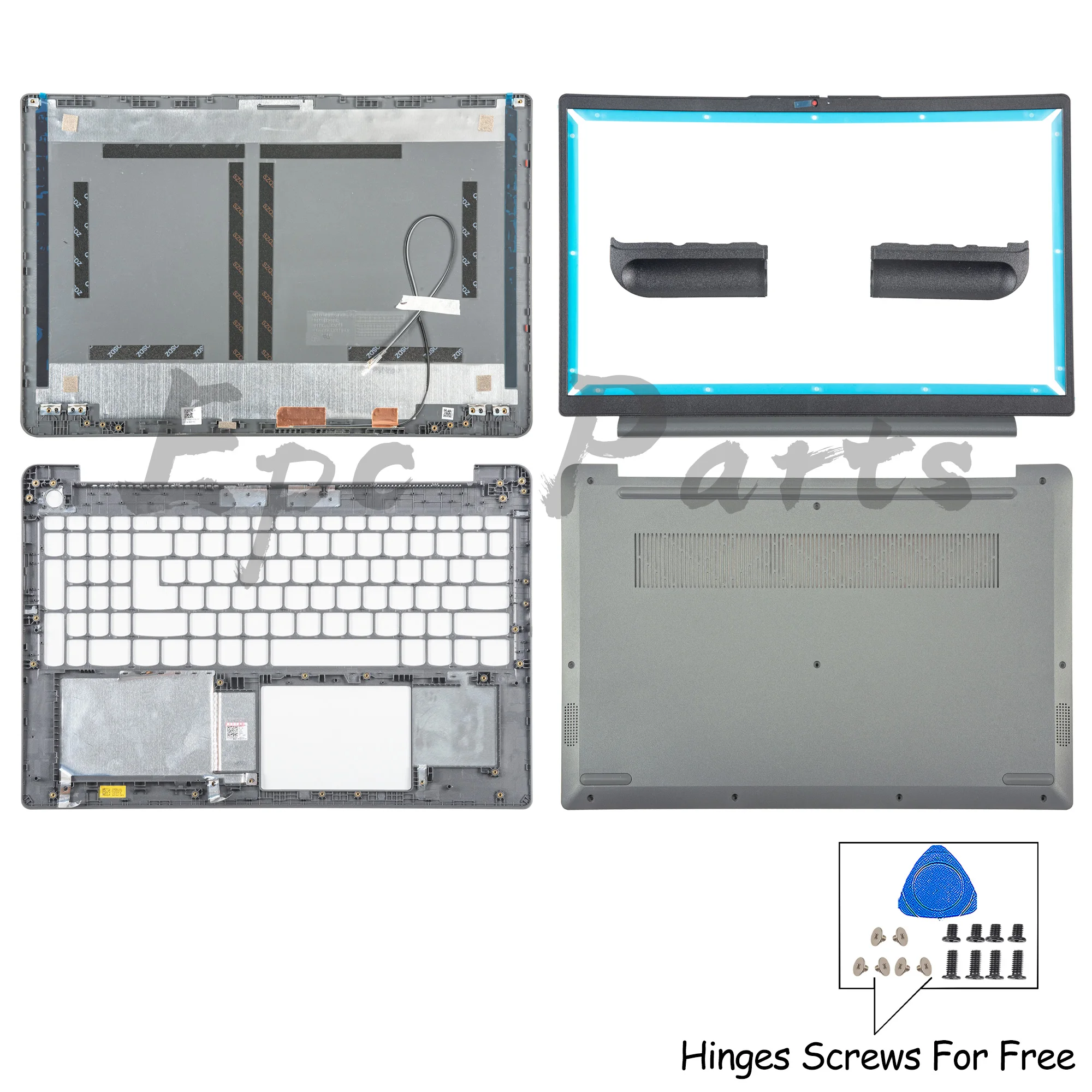 

Housing Case For Ideapad 3 15ABA7 15IAU7 2022 JS578 LCD Back Cover/Bezel/Palmrest/Bottom Parts Repair 15.6inch AP2JD000300