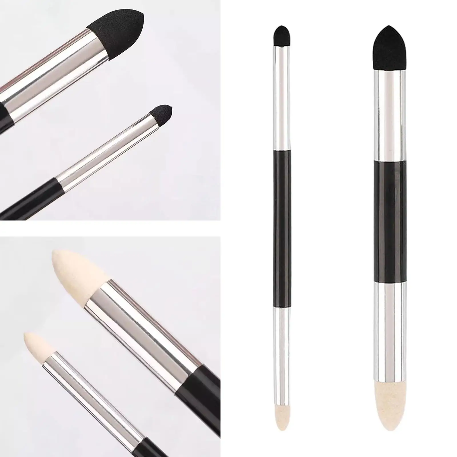 再利用可能な芸術品混合スポンジペン、アートブレンダー、子供のためのスケッチブラシ、学生の専門家の消去の汚れ、2x