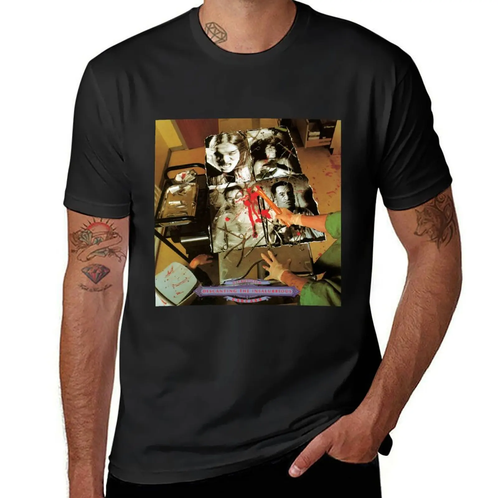 

Necroticism descanting the insalubrious T-Shirt summer 2025 T-shirts oversize korean fashion anime t shirts t shirt men