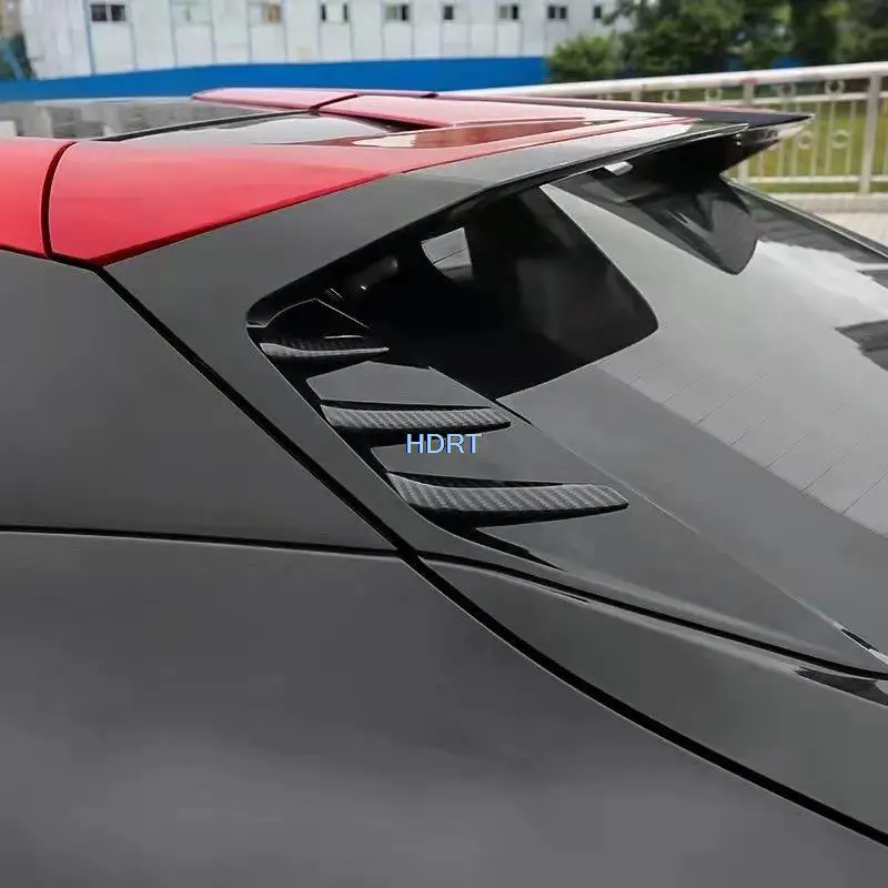 Car Rear Window Spoiler Trim For Changan Uni-T  UniT 2020 2021 2022 Accessories Exterior Style Decoration Tail Side Strip Parts