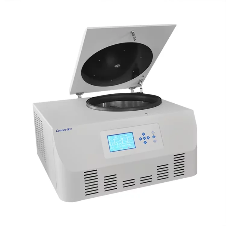 CTL535R 5350rpm Large Volume 4x750ml Low Speed Refrigerated Centrifuge Swing Rotor Multi-adapter Laboratory Centrifuge Machine