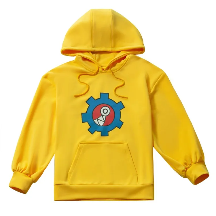 

SK∞ SK8 the Infinity Reki Kyan Yellow Hoodie Outfit Anime Coplay Costume F018