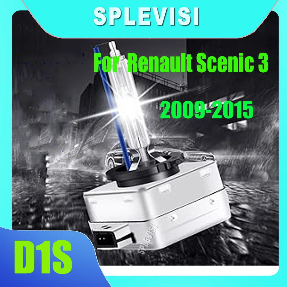 

D1s Xenon Bulb Headlight Car Lamp no mistakes on the dashboard For Renault Scenic 3 2009 2010 2011 2012 2013 2014 2015