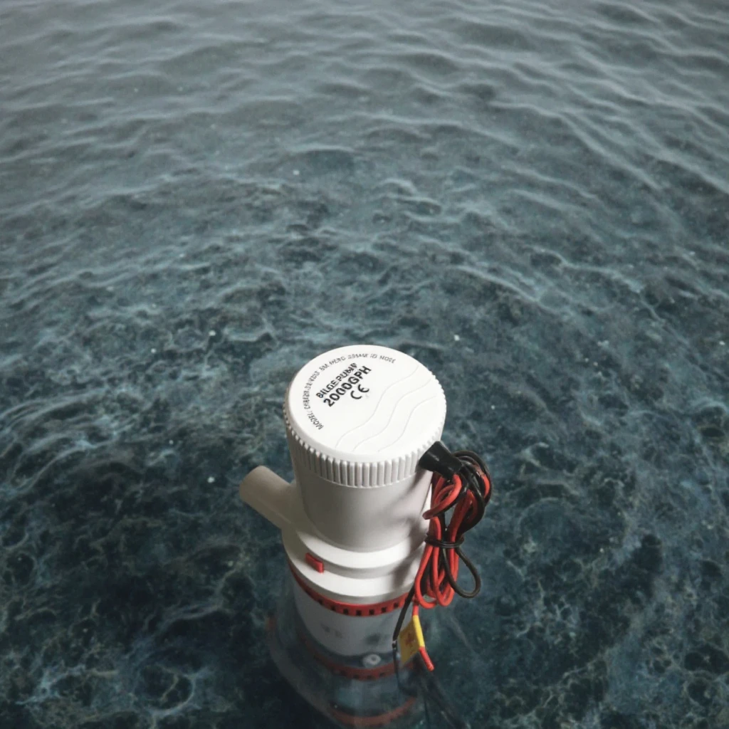 Chunyi CH-8028 1500GPH/12V-24V DC Electric Battery Operated Submersible Marine Bil Water Pump Boat Pump