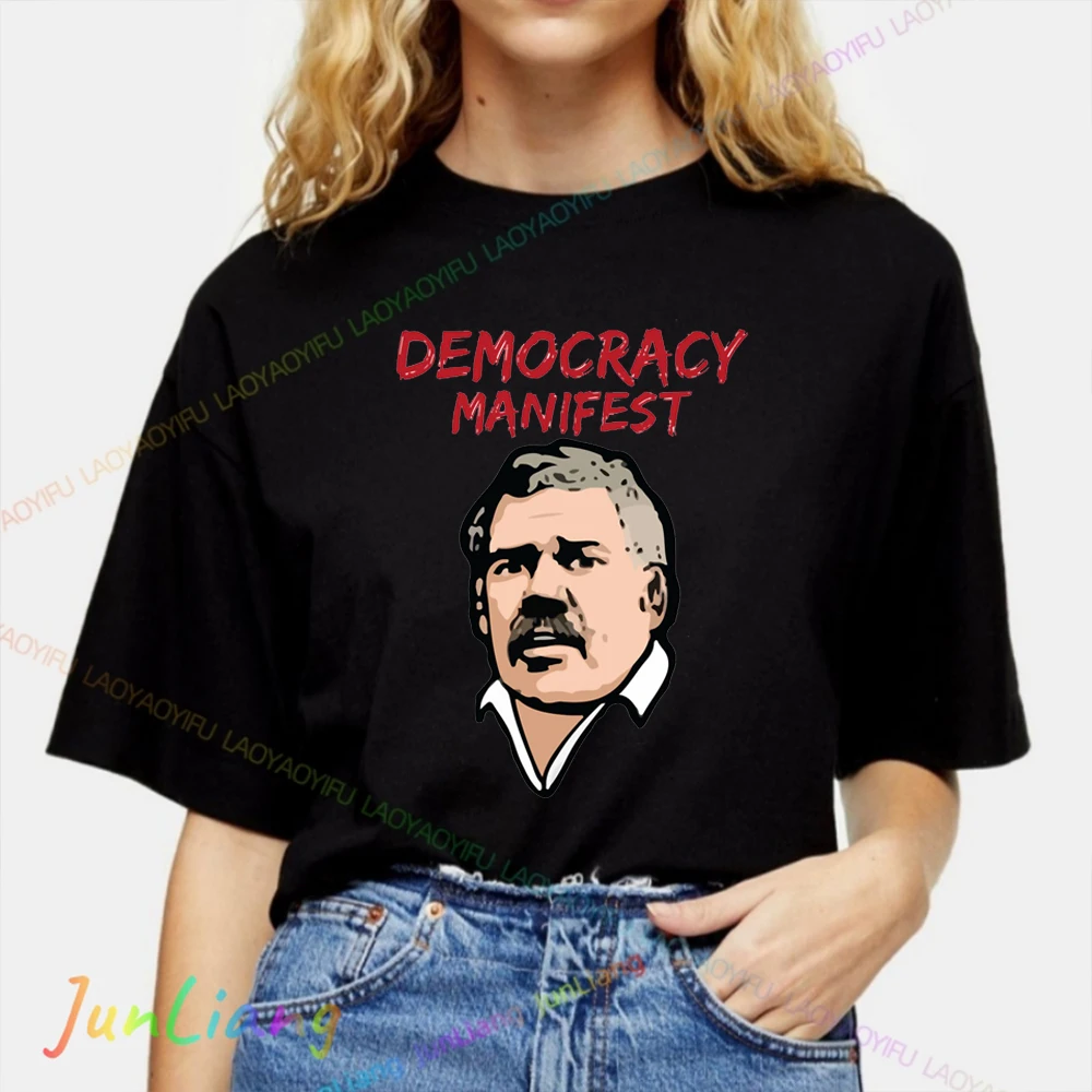 T-Shirt PVD classique vintage pour homme, 100% coton, Goth, Demography Manifest I See That You Know Your Judo Well