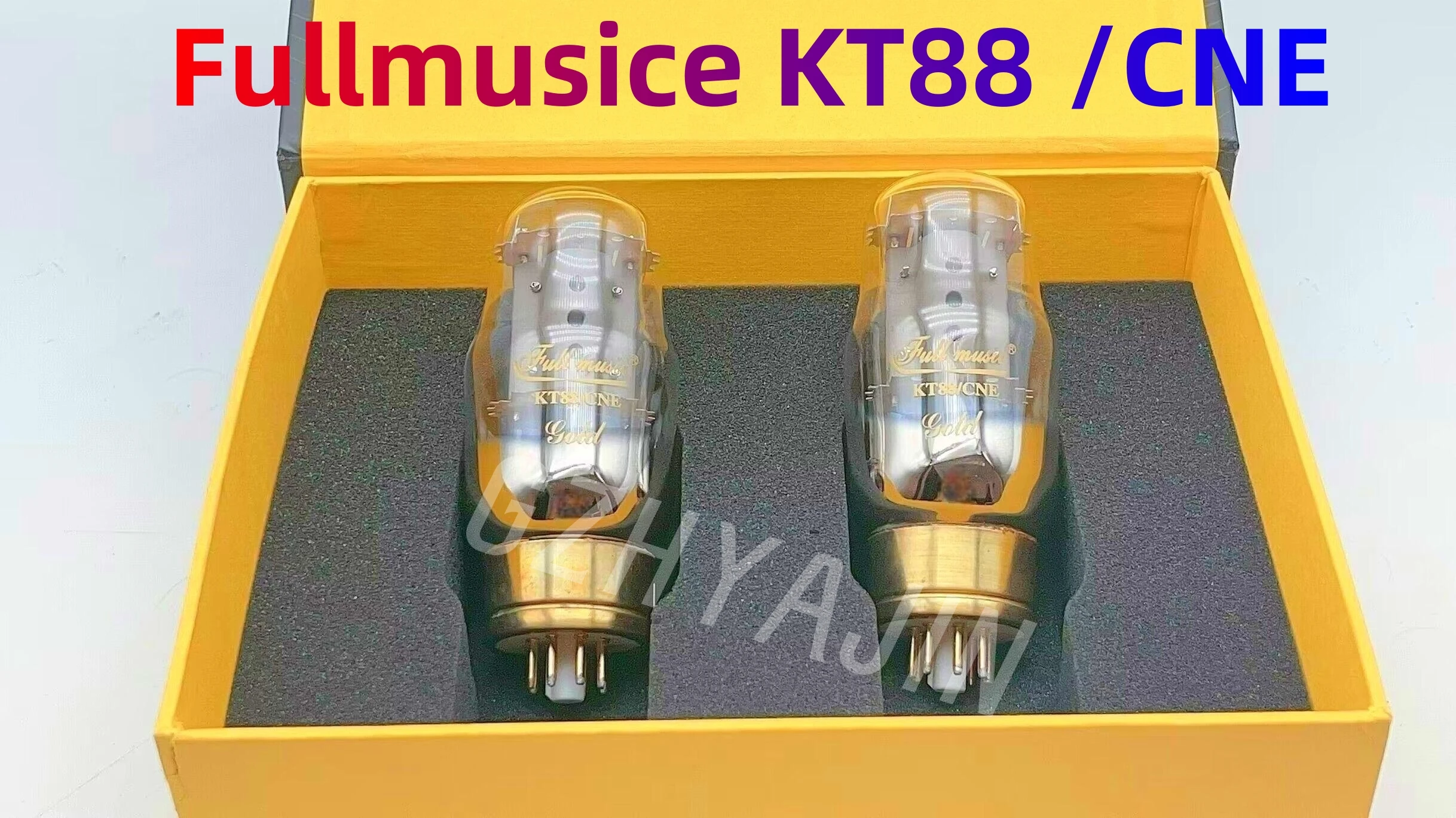 Free shipping  2 PCS KT88 Full True TJ Fullmusic KT88 CNE Series Electronic Tube High Power Graphite Screen Excellent Sound