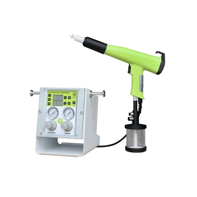 

Upgraded Powder Coating Gun System Electrostatic Spraying Machine Digital Display Portable Powder Paint Gun