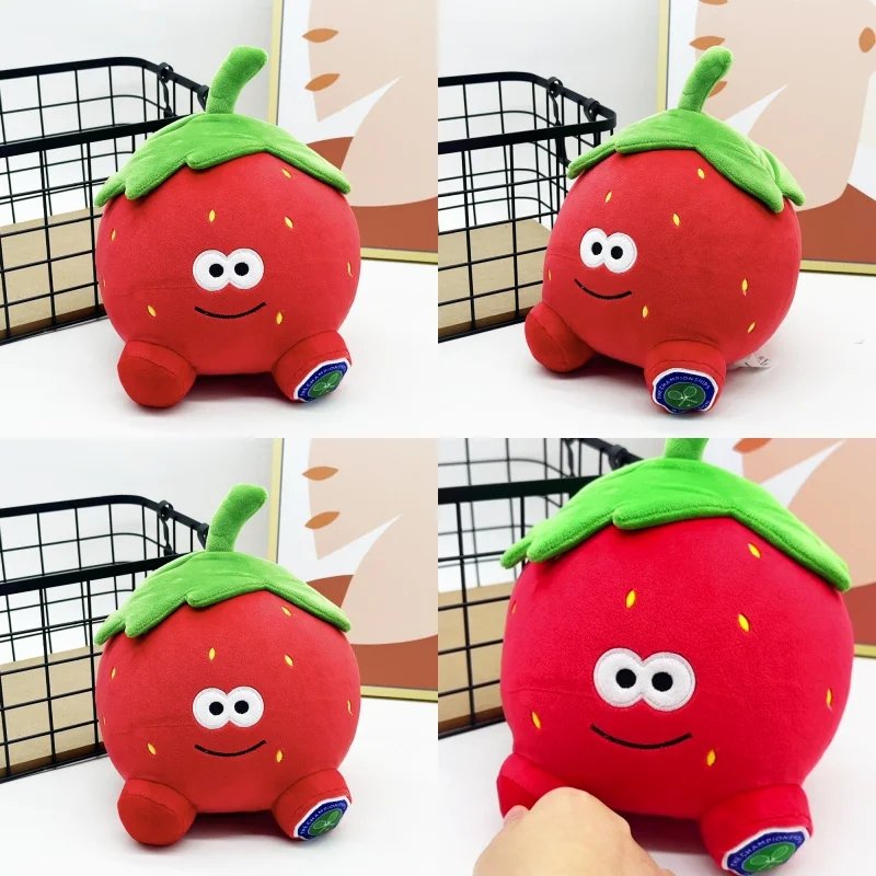 

Милые клубничные плюшевые куклы, хлопковая кукла, аниме, периферийные устройства, коллекция мягких кукол, декор для комнаты для девочек, игрушка, подарок на день рождения